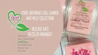 Fall Wax Melt Release 10/25/20 @ Midnight | YORELNATURALS