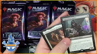 Commander Legends Draft Booster Box Pack Opening | Magic: The Gathering | Firemac