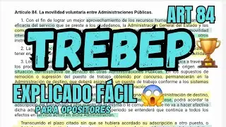 TREBEP - Movilidad Voluntaria Funcionarios - OPOSICIONES - ART 84