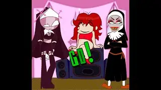 Sarvente Vs The Evil Nun in Friday Night Funkin