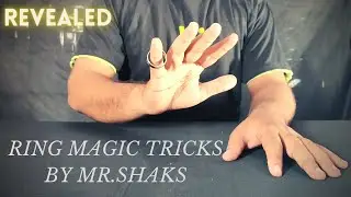 BEST AND EASY RING MAGIC TRICKS BY MR.SHAKS  | BUG MAGIC| HOMEMADE MAGIC | INDIA | BEST MAGIC TRICKS