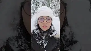 It is normal to go crazy after seeing snow.Enjoying snowfall in Sweden 🇸🇪 ❄️🌨  #sadrivlog  #nagpuri