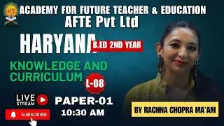 B.Ed 2nd Year | Pragmatism Philosophy | Paper 01 | Lecture 09 | Rachna Ma’am | AFTE Institute