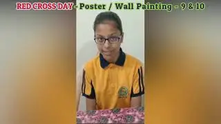 Red Cross Day Activities - Classes 9 to 12