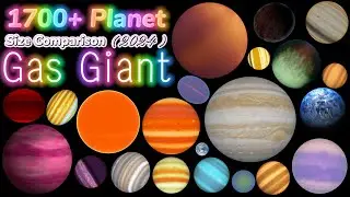 『Gas Giant』Size Comparison (2024)