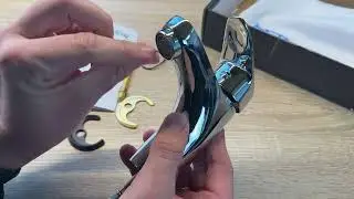 KUZOR Wasserhahn Bad Chrom, Waschtischarmaturen Messing, Waschbecken Armatur Unboxing und Anleitung