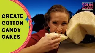 Making Cotton Candy Cake Creations
