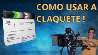 COMO USAR A CLAQUETE #dicasaudiovisuais #producaoaudiovisual #bastidores