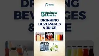 5 Business Ideas in Drinking Beverages and Juice Industry | #ytshortsindia #youtubeshorts