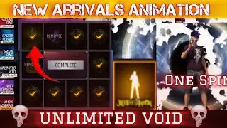 New Unlimited Void Arrival 🔥 AnimationFaded Wheel One Spin TrickNewGojo Animation Faded Wheel