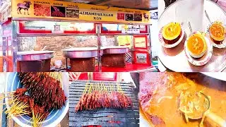 Chaakna, Zabaan, Kabab, Kaleji Fry, Sukka, Naan | ALHAMDULILLAH KGN | Hyderabad Street Food