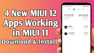 MIUI 12 20.5.26 System apps working in MIUI 11, Download MIUI 12 apps in MIUI 11