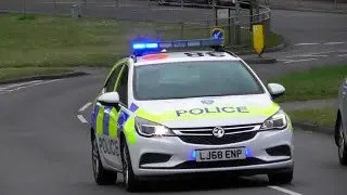 Thames Valley Police Incident Response Vehicle Responding!