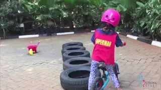 Toddler Obstacle Course | Strong Start | Gross Motor Play