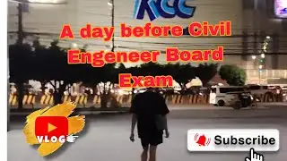 The Day Before the Civil Engineering Board Exam: Preparing with Purpose 