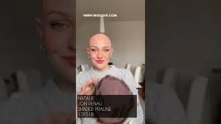 NATALIE by @jonrenau in SHADED PRALINE 12FS8,  #syntheticwig short #pixiecut #wiglove