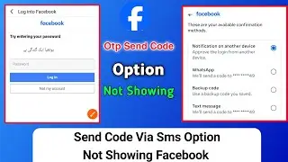 Facebook Password Forgot Not Send Code Problem||Facebook Password Forgot Not Nhowing OTP Code Option