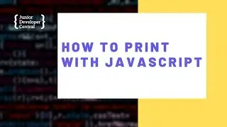How To Print With JavaScript