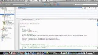 SQLite database connection in Xcode tutorial Part 1