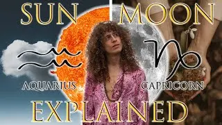 Your Astrology Explained: Aquarius Sun + Capricorn Moon | Sun & Moon Series