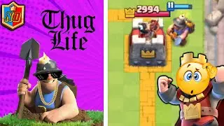 Miner Confuses the Opponent 😎 in Clash Royale | NDrake CR