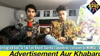 Bharat Sharma (Sexandrun) Ka Exclusive Interview. Star Makers Portfolio Shoot Mein Aaye Sexandrun.