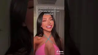 NIKITA DRAGUN SHOWS HER FIRST AND LAST SNAP