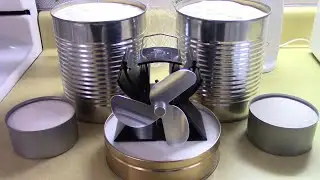 Homemade Salt Batteries running thermo-electric fans! Easy DIY! strong breeze! salt & sand batteries