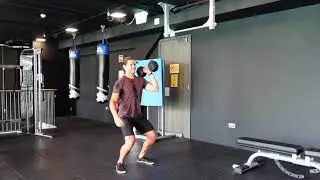 ALTERNATING DUMBBELL POWER CLEAN AND JERK