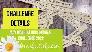 May mayhem junk journal challenge details-prizes for all who finish