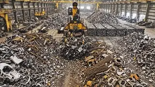 Inside USA Steel Factory | Extreme Steel Manufacturing Process Step by Step