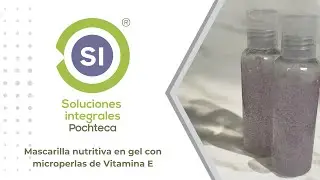 Mascarilla nutritiva en gel con microperlas de vitamina E
