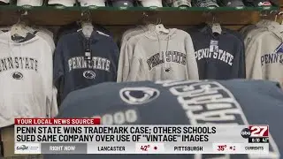 Penn State wins trademark case over retailer&rsquo;s use of vintage logos, images