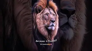 Love is Beautiful But Money is Powerful | Lion King Motivation #awolerizku #tonyelumelu #chiefdaddy