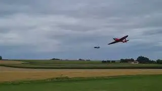 Abendflug der Warbirds