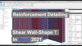 WP04-Reinforcement detailing shear wall in Revit 2021