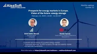 Prospects for energy markets in Europe. Vision of the future: energy storage