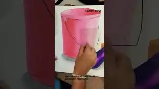 # bucket drawing object drawing #elementary #intermidiate  drawing grade exam preparation