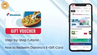Steps to Redeem Dominos E Gift Card