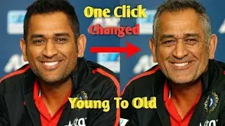 Make Your Young Face To Old Face In One Click Must Watch!