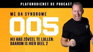 MC DA SYNDROME hakt ZO HARD dat zijn BROEK SCHEURT (Deel 2) | PLAFONDDIENST - De Hardstyle Podcast