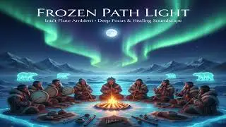 Frozen Path Light  Inuit Flute Ambient Deep Focus & Healing Soundscape