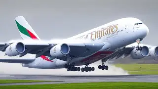Super SPRAY Arrivals and Departures at Manchester Airport ✈️