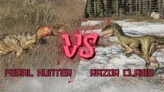 Deinonychus vs Dilophosaurus | Speed Predator Duel | Jurassic World Evolution 2