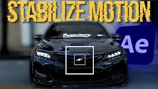 How to Stabilize Videos in After Effects
