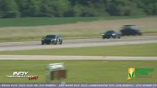 LIVE! Indy Airstrip Attack 1/2 Mile Airport Drag Racing