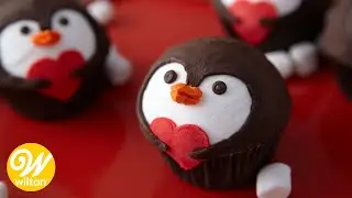 How to Make Valentine’s Penguin Cupcakes | Wilton