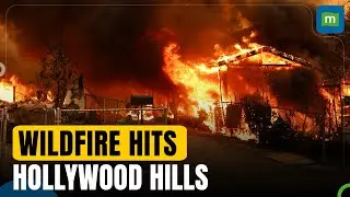 California wildfire displaces over one lakh in Pasadena, blaze breaks out in Hollywood Hills | N18G