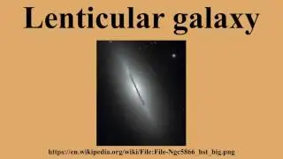 Lenticular galaxy
