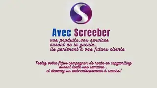 Avec Screeber vos produits parleront &agrave; vos clients !
